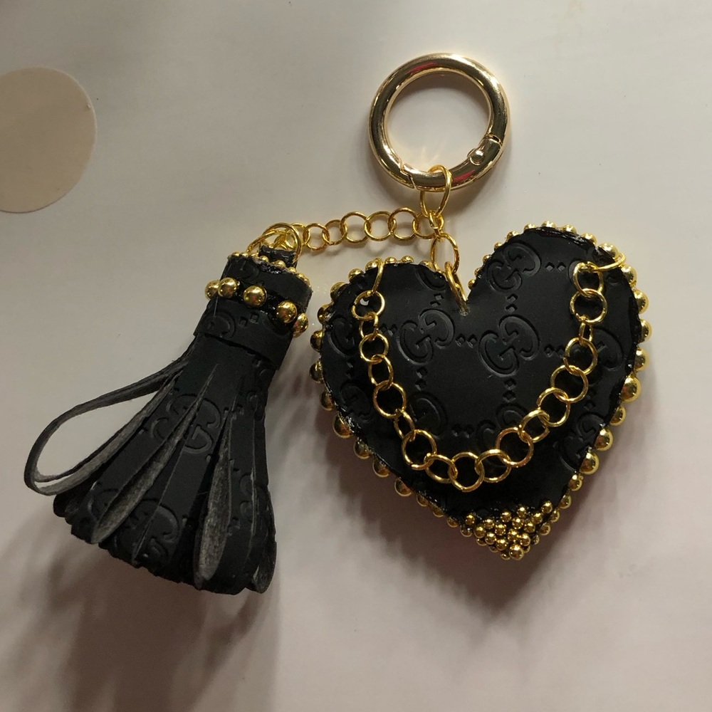 Heart Keychain/ Handbag Decor